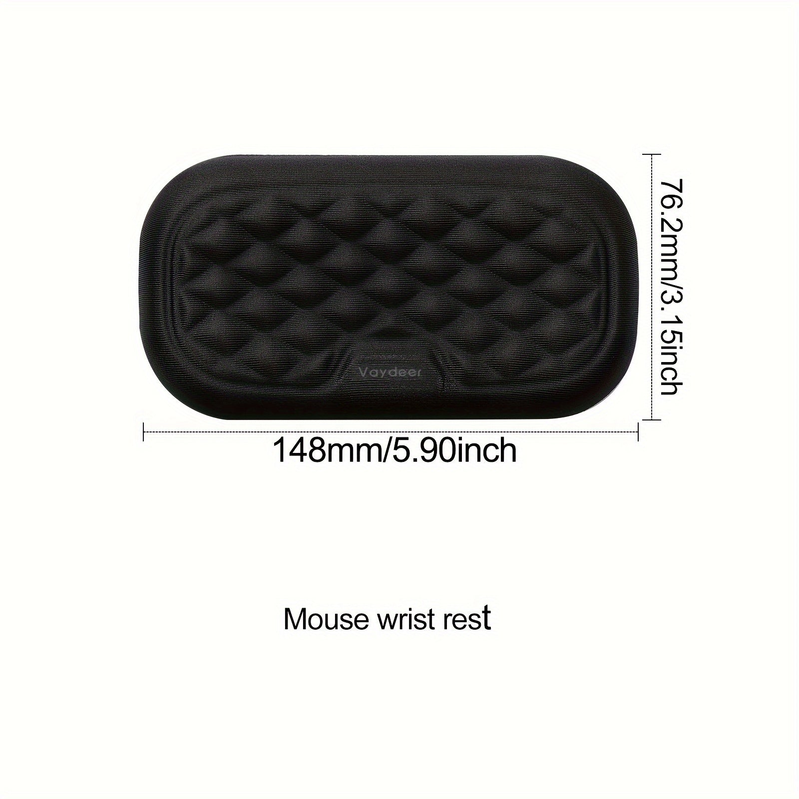 Memory Foam Keyboard & Mouse Wrist Rest Set | Ergonomic Cushion Pads for Comfortable Typing