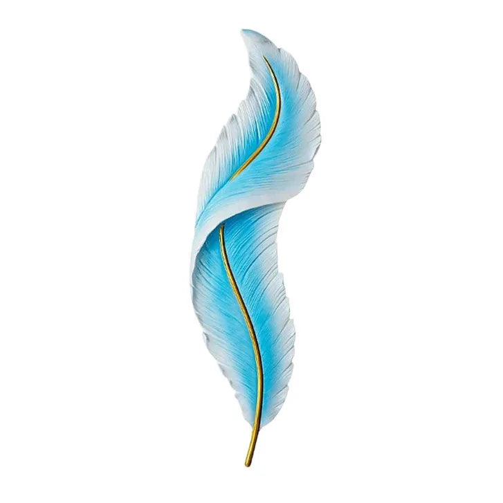 Modern Minimalist LED Luxury Feather Fine Carved Pattern | Wall Lamps for Bedroom Walls