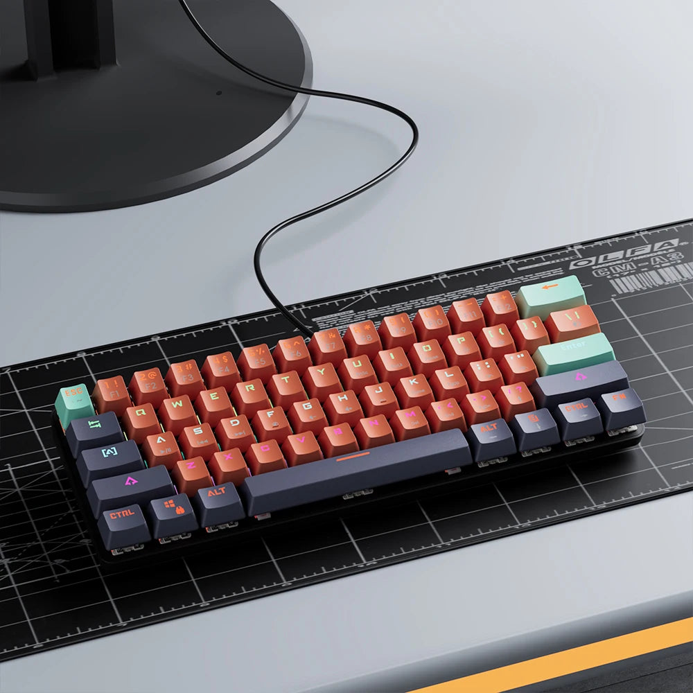 MUCAI Esports Mechanical Keyboard | 61 key | Swappable Keys