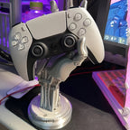 1Pc | Cyberpunk 3D Printed Game Controller | Adjustable | Phone Stand – ABS Desk Organizer