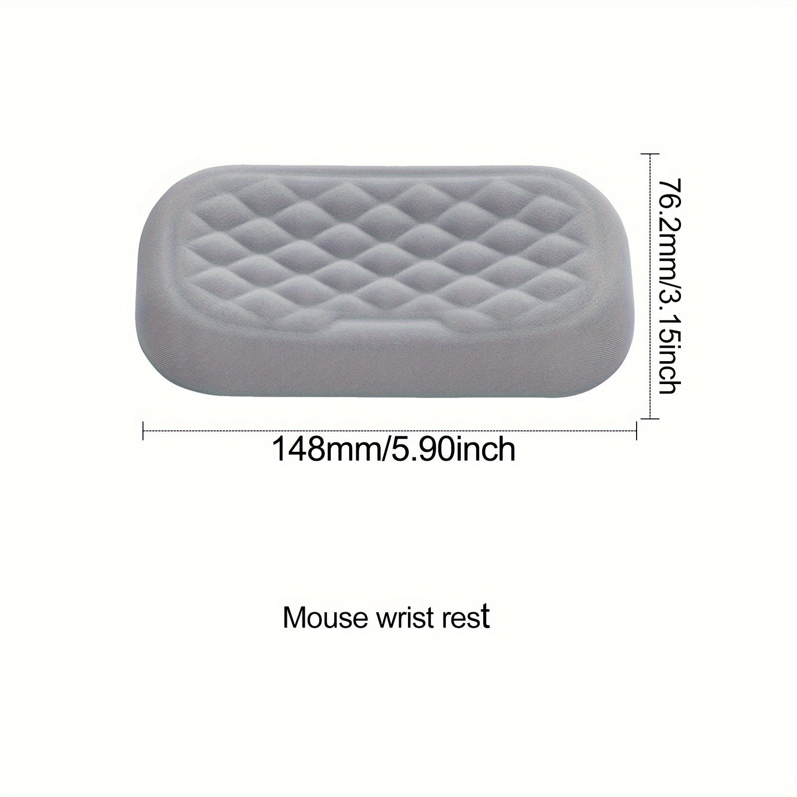 Memory Foam Keyboard & Mouse Wrist Rest Set | Ergonomic Cushion Pads for Comfortable Typing