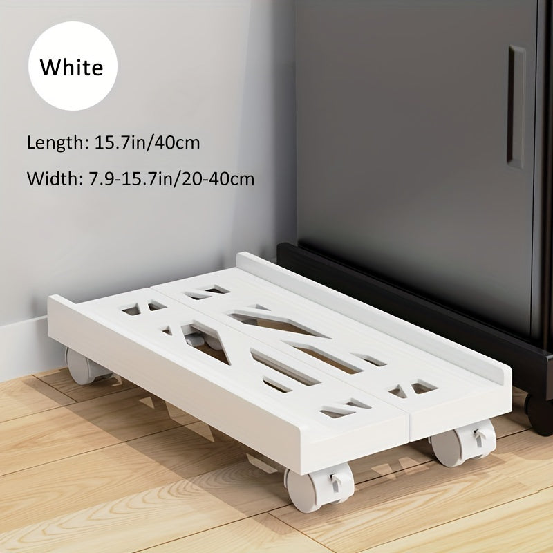 Adjustable Laptop Stand Tray | 360° Rotating Base | Portable Holder for PCs & Printers