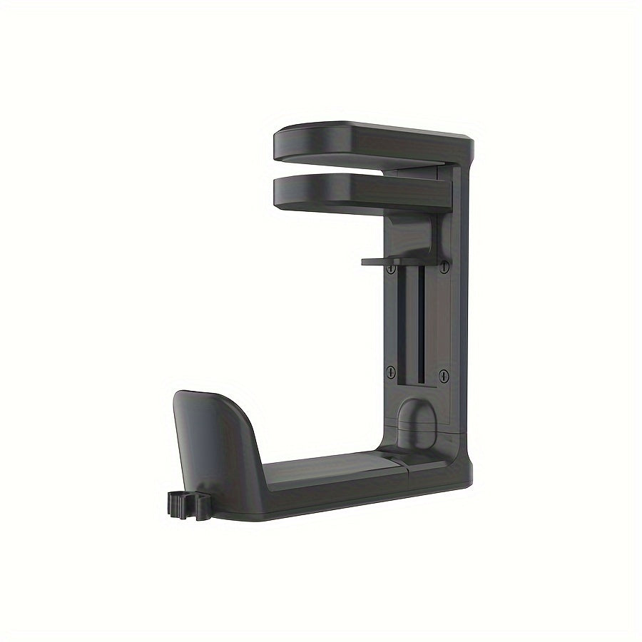 360° Rotating Headphone Stand | Desktop Headset Holder & Gaming Hook for Earphones & Controllers