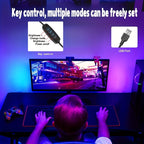 3-in-1 RGB Ambient Display Light | For 24-Inch Monitor | Creative Ambient Lighting for Gaming and Workspace