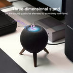 (Only Stand) Wooden HomePod Mini Stand | Hardwood Tripod Desk & Counter Mount