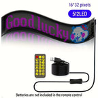 Smart LED Pixel Display | Programmable RGB Light Panel for Wall or Desk | App-Controlled DIY Animation & Text