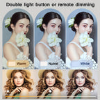 Rechargeable LED Clip Light | Adjustable 3000K-6000K | For Selfies, Video & Studio