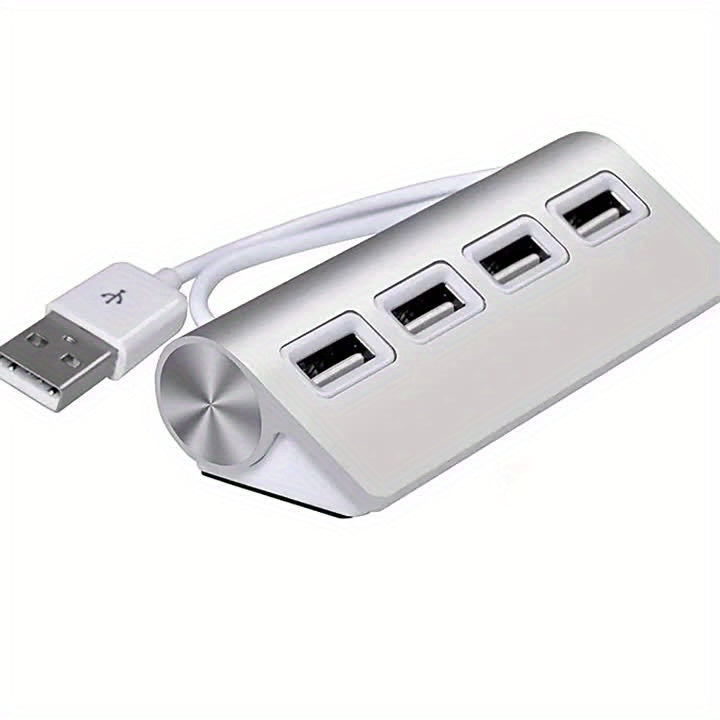 VVIA 4-Port USB 3.0 Aluminium Hub | High-Speed USB Powered Expander for PC & Laptop