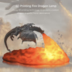 3D Dragon Night Light | LED Anime Lamp for Bedroom Ambiance & Gift Ideas | Home Decor