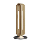 Bamboo Headphone Holder | Metal Base | Silicone Accents | Minimalist Design