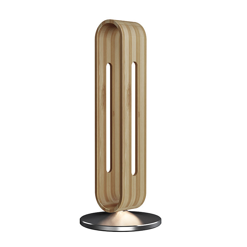 Bamboo Headphone Holder | Metal Base | Silicone Accents | Minimalist Design