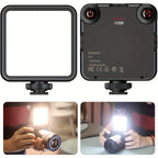 Rechargeable LED Clip Light | Adjustable 3000K-6000K | For Selfies, Video & Studio