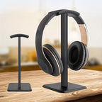 Premium Metal Headphone Stand | Detachable Display & Storage for Gaming Earphones | Square Base Design