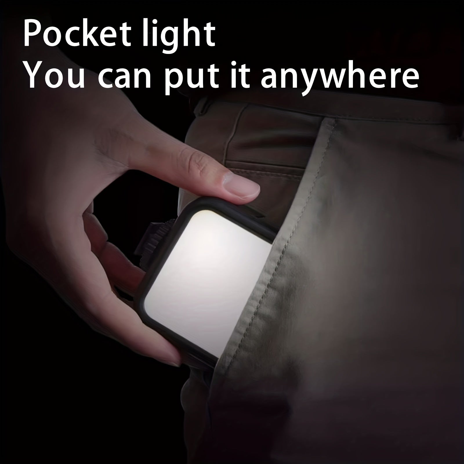 Rechargeable LED Clip Light | Adjustable 3000K-6000K | For Selfies, Video & Studio
