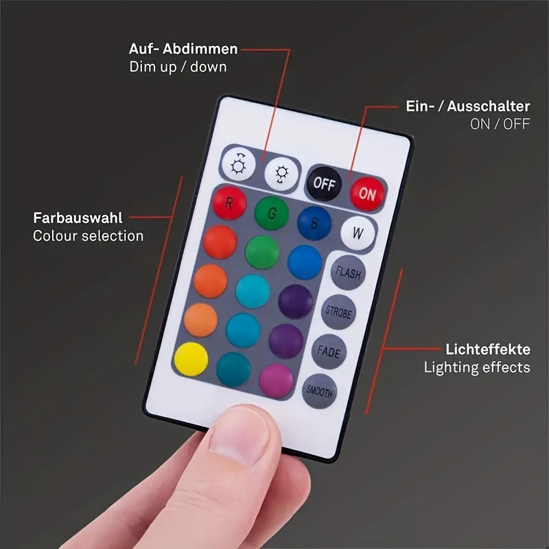 1/2 Pc | LED Strip Lights for Room |Remote Control | Ambient Backlight | Sync with Music
