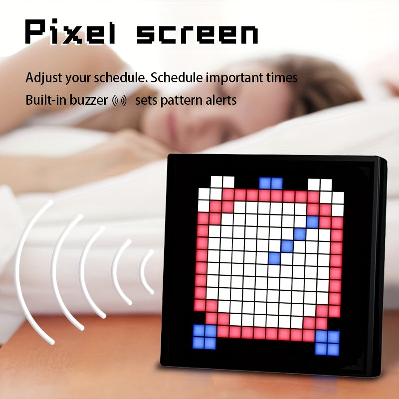 App-Controlled LED Pixel Art Display | USB Light for Wall, Desk, or Gaming Decor