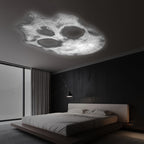 Skull LED Night Light | 360° Rotating USB Halloween Lamp with Interchangeable Faces | Projection Lamp