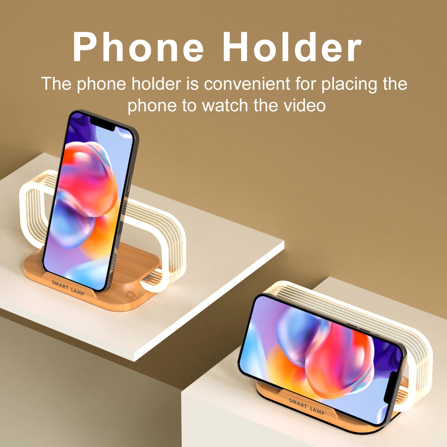 Wireless Charging Desk Lamp | 15W LED Light | Touch Control | Adjustable Brightness