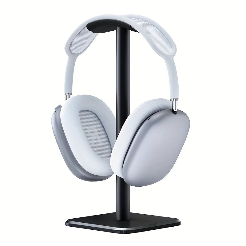 Premium Metal Headphone Stand | Detachable Display & Storage for Gaming Earphones | Square Base Design