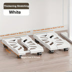 Adjustable Laptop Stand Tray | 360° Rotating Base | Portable Holder for PCs & Printers