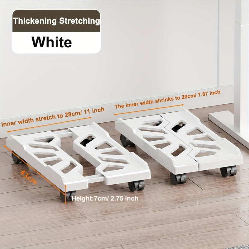 Adjustable Laptop Stand Tray | 360° Rotating Base | Portable Holder for PCs & Printers