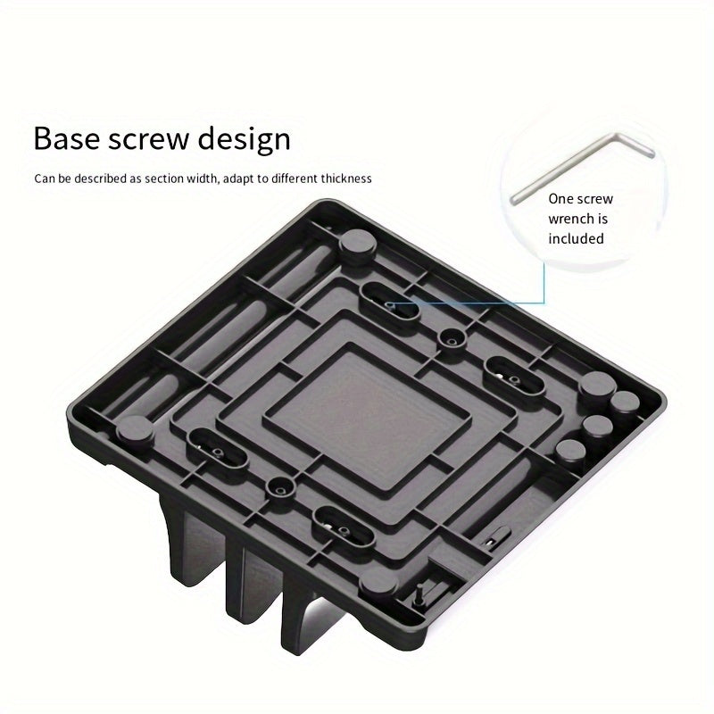 Space-Saving Laptop Holder Stand | Vertical Storage Rack | For Macbook, iPad, Tablet | Compact