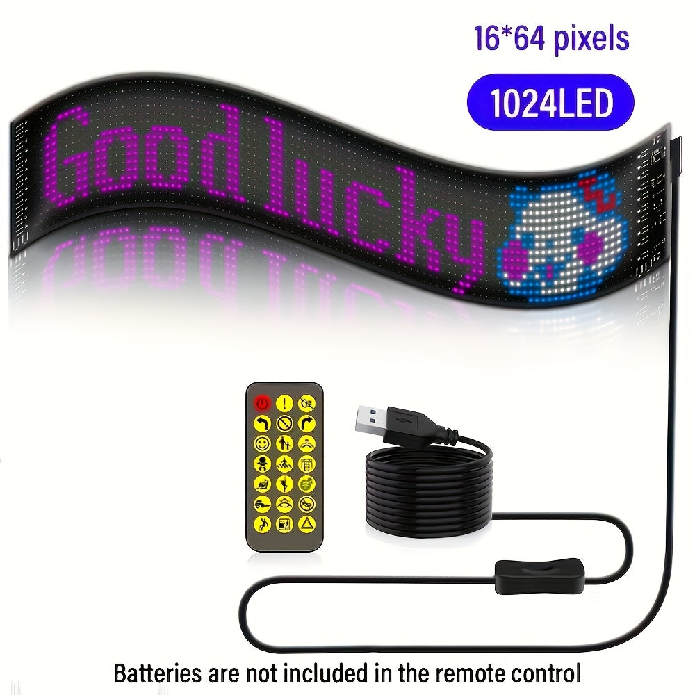 Smart LED Pixel Display | Programmable RGB Light Panel for Wall or Desk | App-Controlled DIY Animation & Text