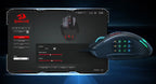 Redragon M908 Gaming Mouse 18 Programmable Mouse Buttons 12400 DPI
