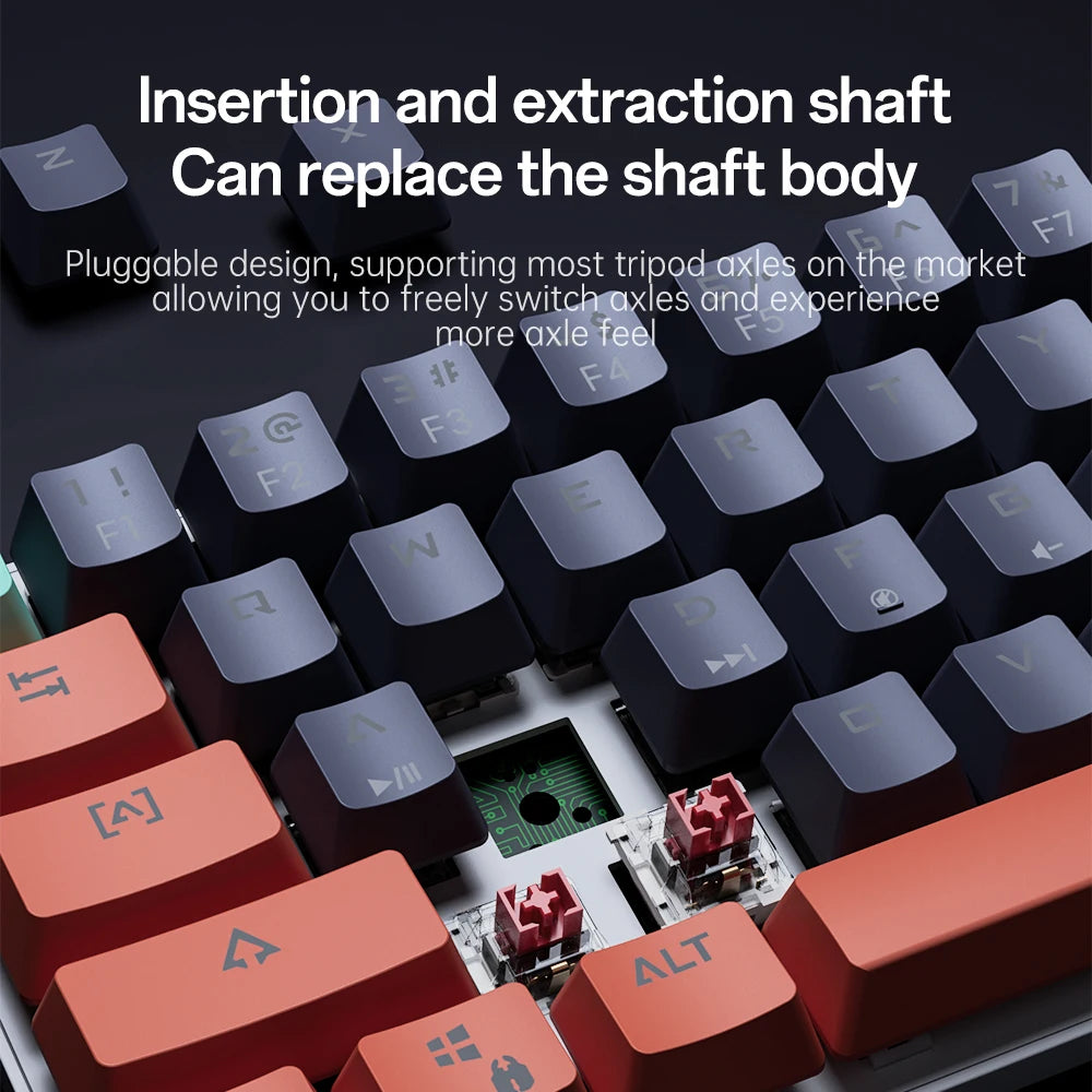 MUCAI Esports Mechanical Keyboard | 61 key | Swappable Keys