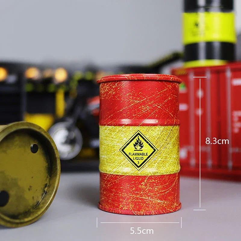 Mini Oil Drum Model | 1 Pc | Workspace Decoration
