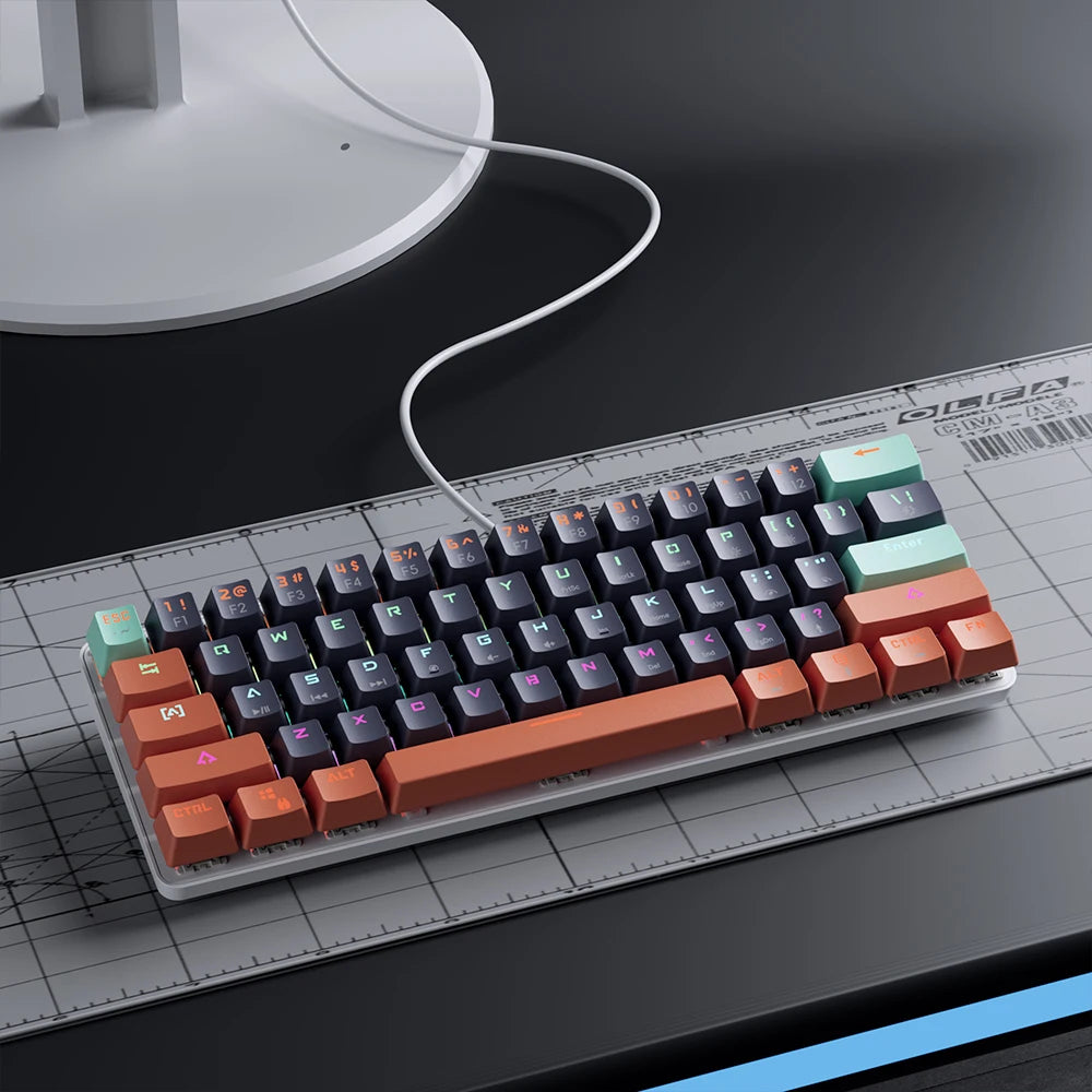 MUCAI Esports Mechanical Keyboard | 61 key | Swappable Keys