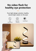 Modern Minimalist Spiral Desk Lamp