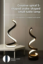 Modern Minimalist Spiral Desk Lamp