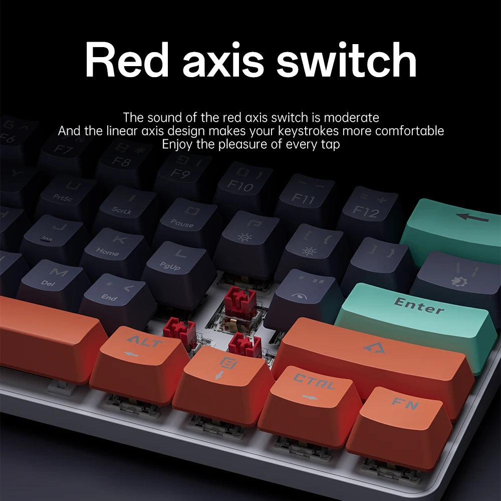 MUCAI Esports Mechanical Keyboard | 61 key | Swappable Keys