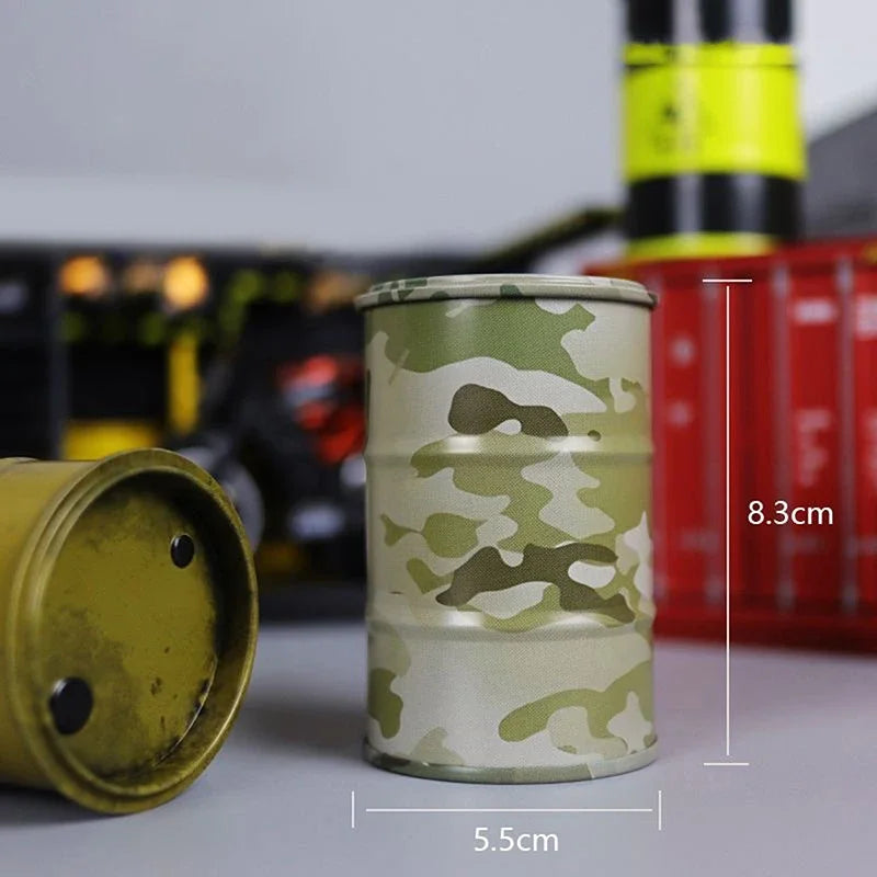 Mini Oil Drum Model | 1 Pc | Workspace Decoration