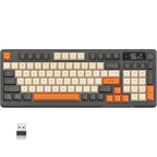 FreeWolf M96 Wireless Mechanical Keyboard | Dual Mode (BT/2.4G) | OLED Screen