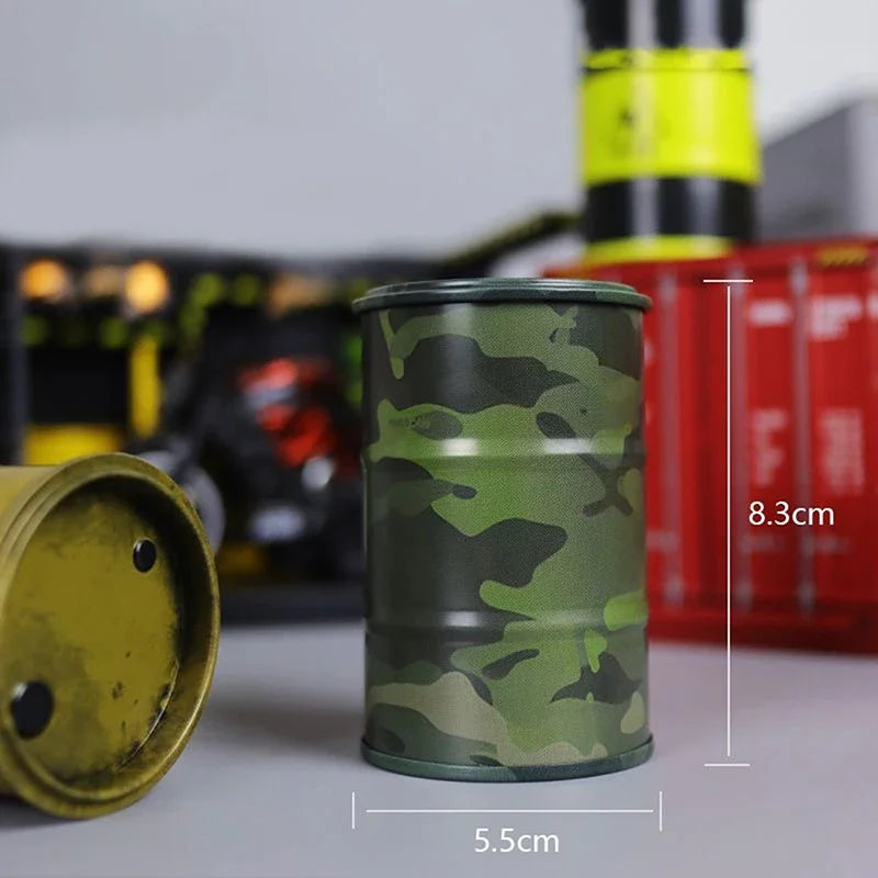 Mini Oil Drum Model | 1 Pc | Workspace Decoration