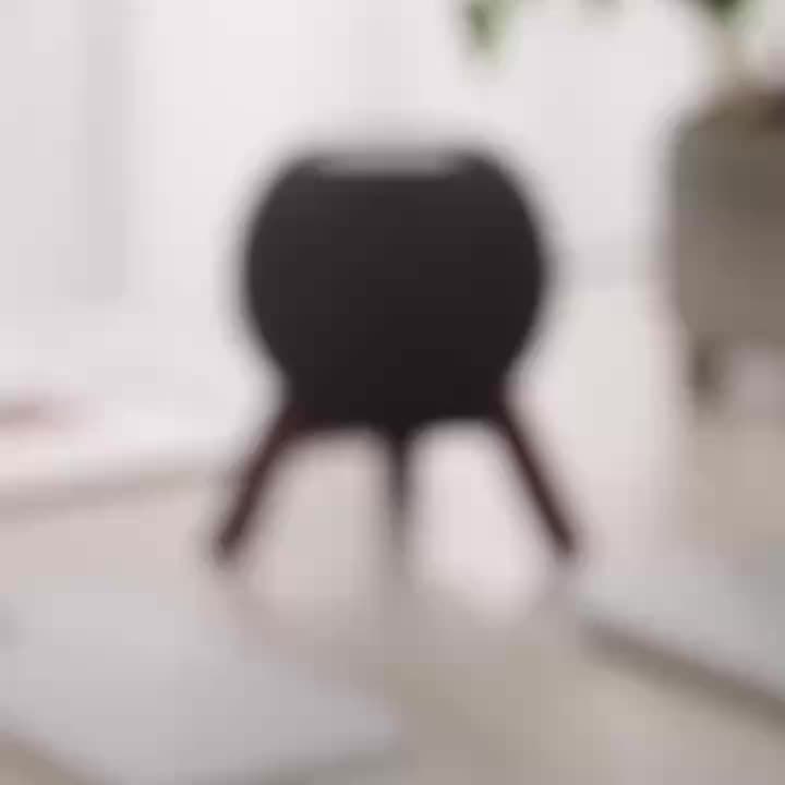 (Only Stand) Wooden HomePod Mini Stand | Hardwood Tripod Desk & Counter Mount