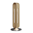 Bamboo Headphone Holder | Metal Base | Silicone Accents | Minimalist Design