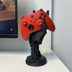 1Pc | Cyberpunk 3D Printed Game Controller | Adjustable | Phone Stand – ABS Desk Organizer