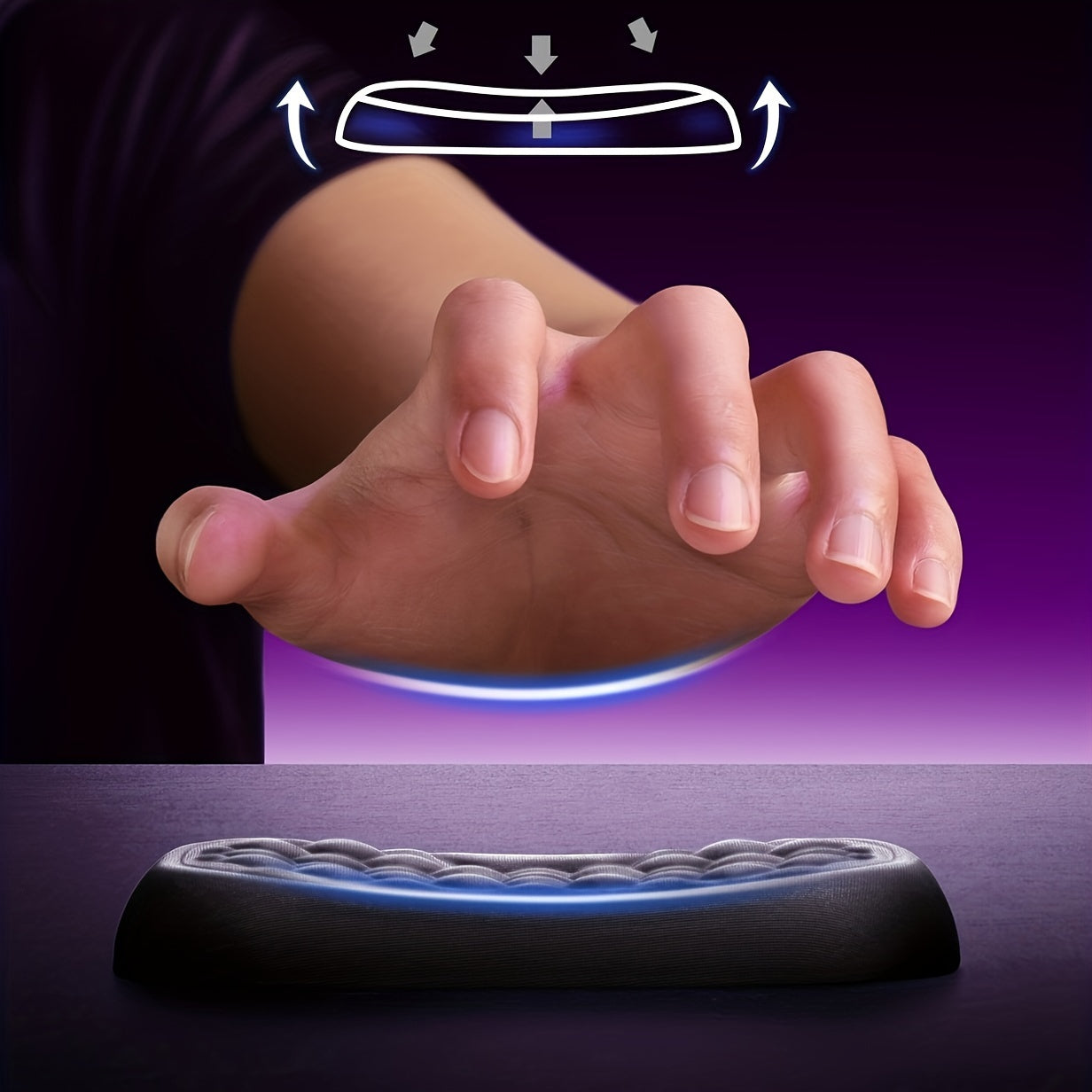 Memory Foam Keyboard & Mouse Wrist Rest Set | Ergonomic Cushion Pads for Comfortable Typing